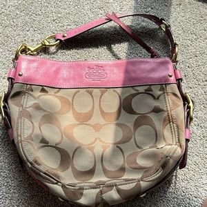 Vintage coach hand bag